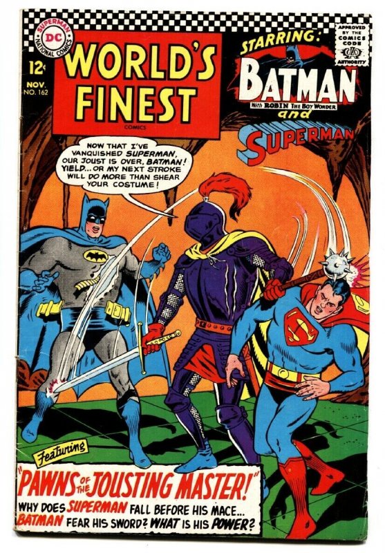 World's Finest #162 (DC Comics, 1966), raw, ungraded comic book — front cover