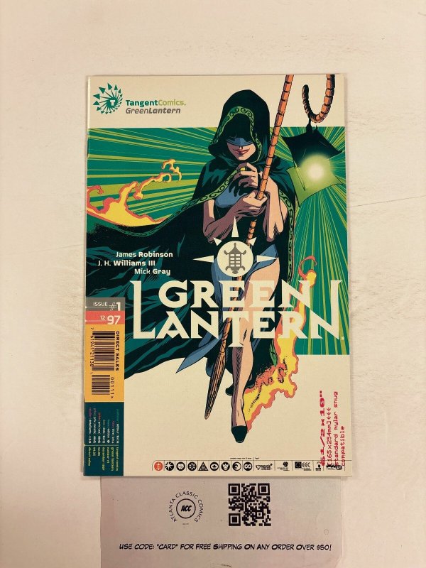 Green Lantern #1 (DC Comics, 1997), raw comic book in NM condition — front cover