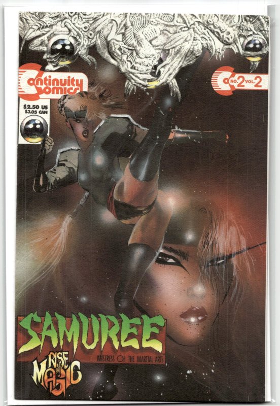 Samuree #2 (1993), raw, ungraded comic book — front cover