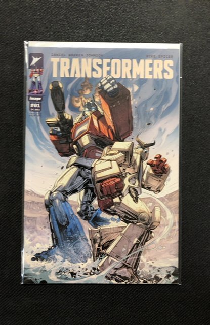Transformers #1 (Marvel Comics, 1984), raw, ungraded comic book — front cover