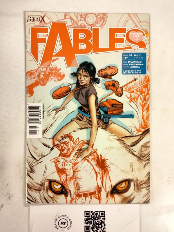 Fables #15 (DC Comics), raw comic book in NM condition — front cover