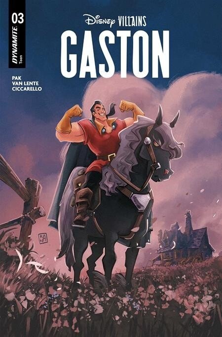 Disney Villains Gaston #3 (Dynamite Entertainment, 2026), raw, ungraded comic book — front cover
