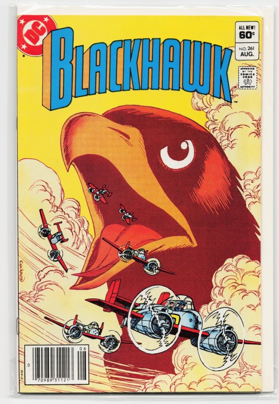 Blackhawk #261 (Quality Comics, 1983), raw, ungraded comic book — front cover