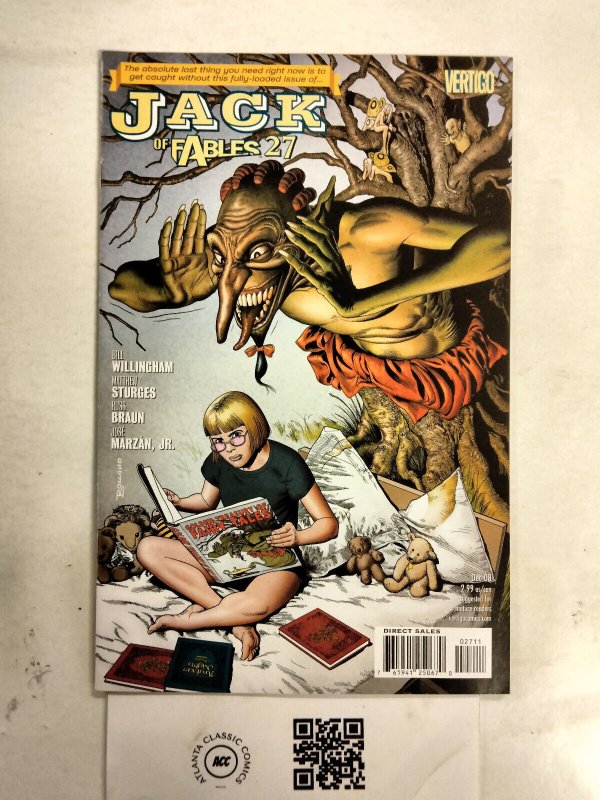 Jack of Fables #27 (DC Comics), raw comic book in NM condition — front cover