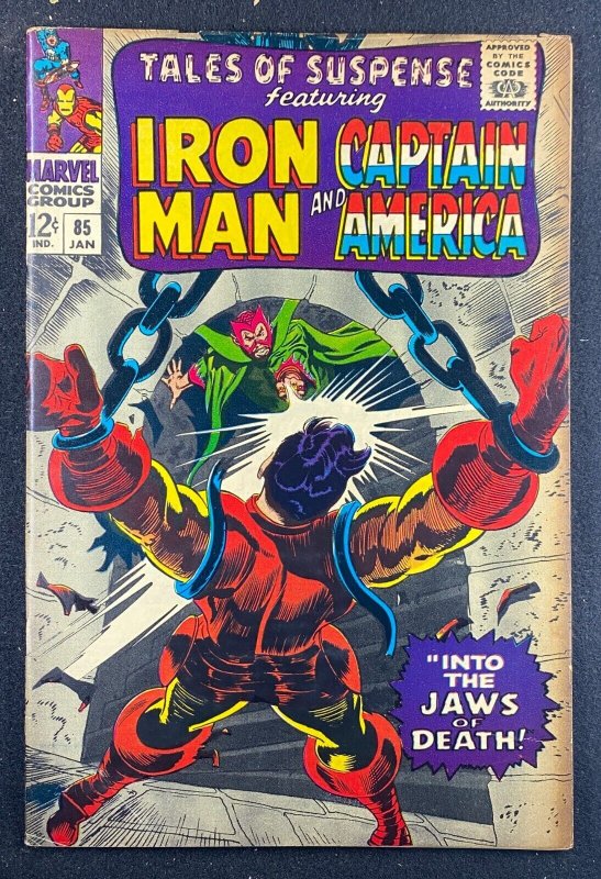 Tales of Suspense #85 (Marvel Comics, 1959), raw comic book in FN 6.0 condition — front cover