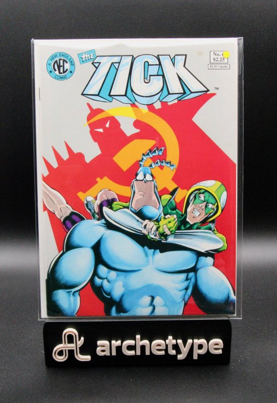 The Tick #6 (1989), raw, ungraded comic book — front cover