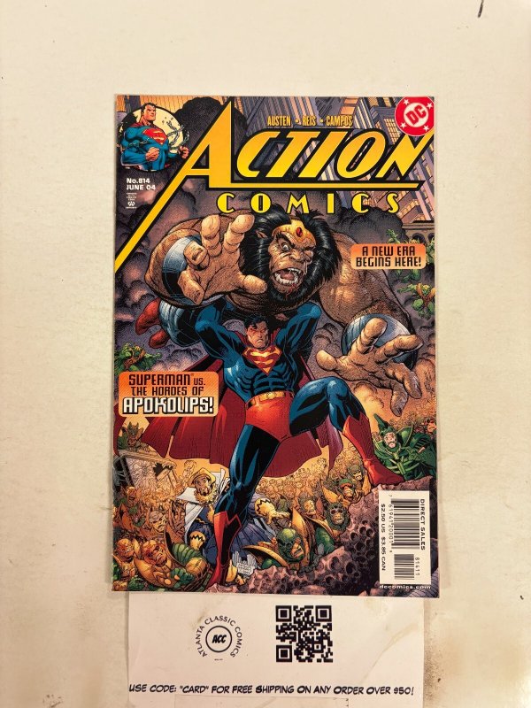 Action Comics #814 (DC Comics), raw comic book in NM condition — front cover
