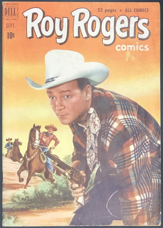 Roy Rogers Comics #45 (1951), raw, ungraded comic book — front cover