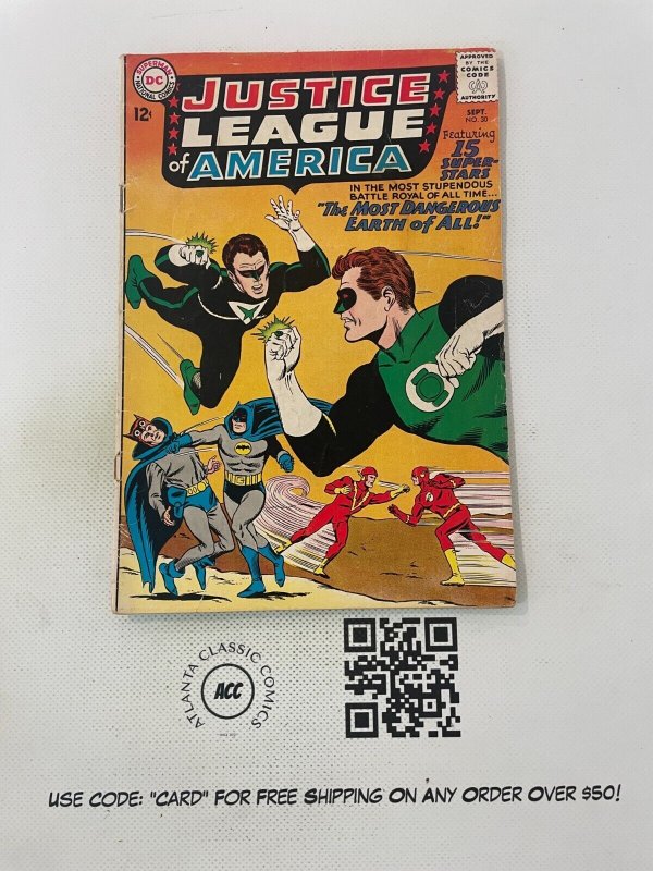 Justice League of America #30 (DC Comics, 2009), raw comic book in FN condition — front cover