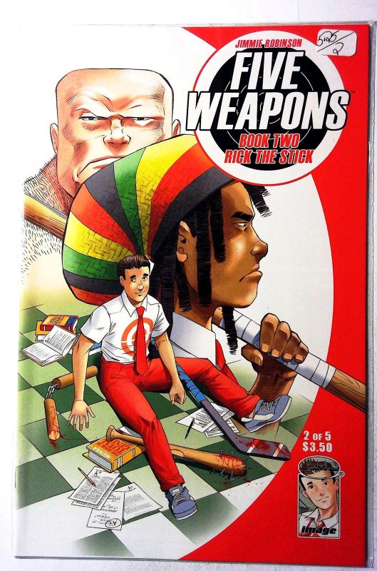 Five Weapons #2 (Image Comics, 2013), raw, ungraded comic book — front cover