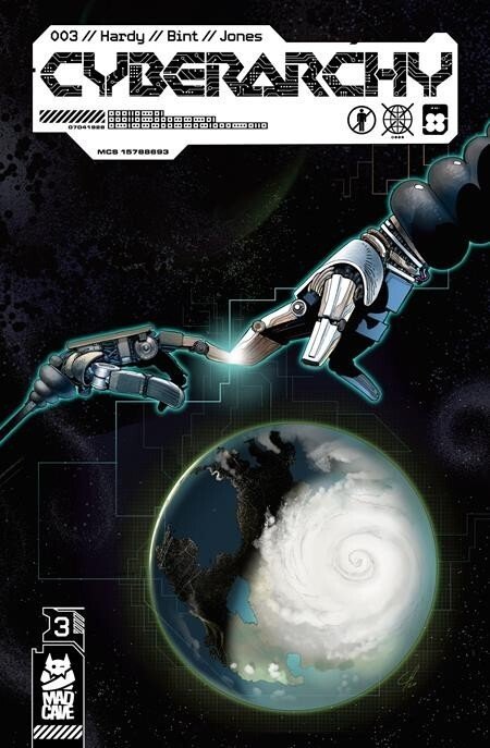 Cyberarchy #3 (2026), raw, ungraded comic book — front cover