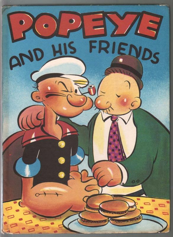 Popeye and His Friends #2114 (1937), raw comic book in VG- condition — front cover