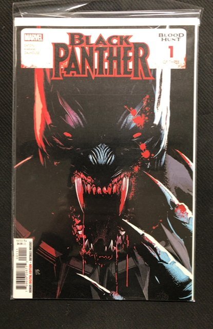 Black Panther: Blood Hunt #1 (Marvel Comics, 2024), raw, ungraded comic book — front cover