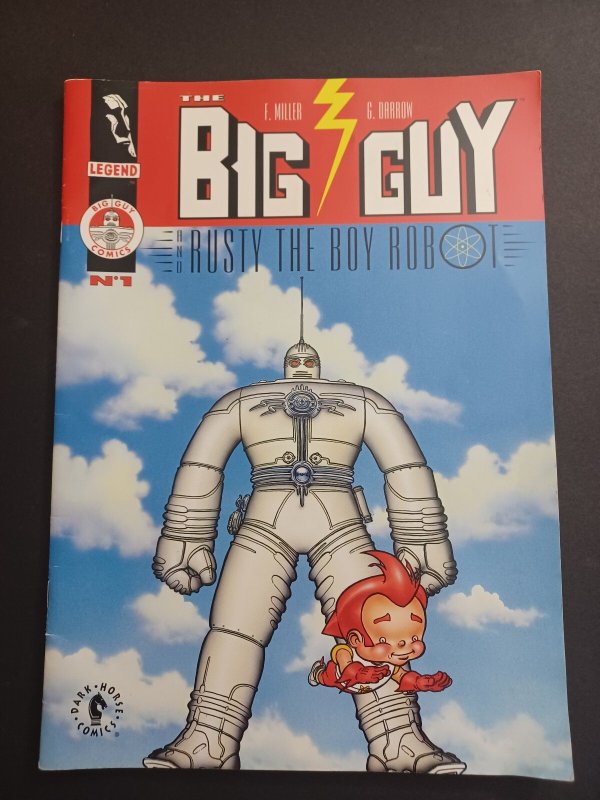 Big Guy and Rusty the Boy Robot #1 (Dark Horse Comics, 1995), raw comic book in VF condition — front cover
