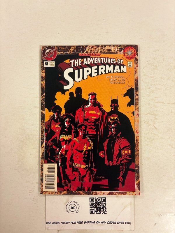 Adventures of Superman Annual #6 (DC Comics, 1994), raw comic book in NM condition — front cover