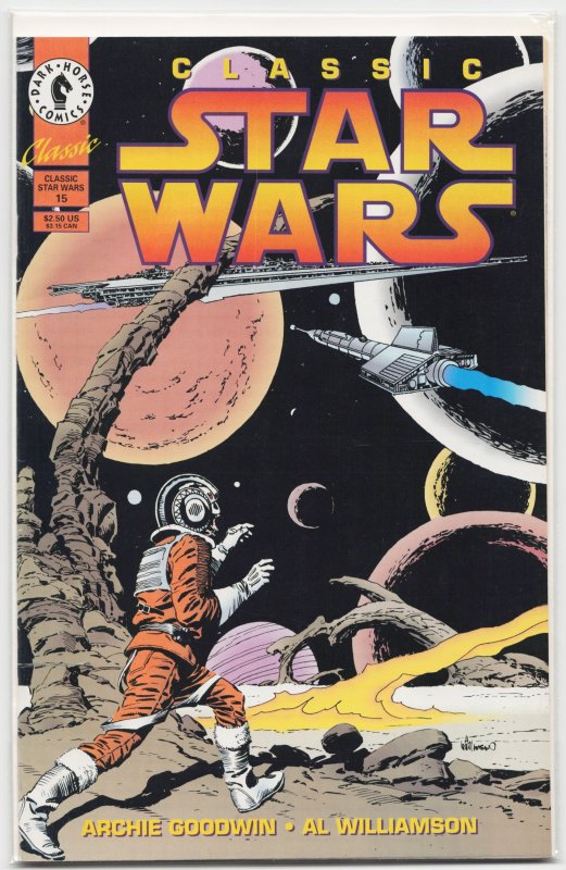 Classic Star Wars #15 (Dark Horse Comics, 1993), raw, ungraded comic book — front cover