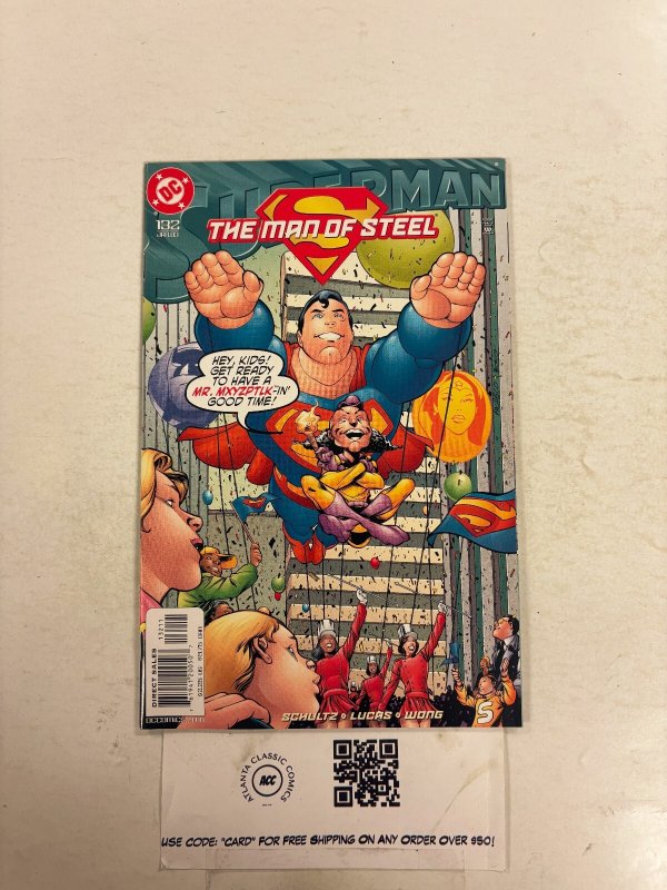 Superman the Man of Steel #132 (DC Comics), raw comic book in NM condition — front cover