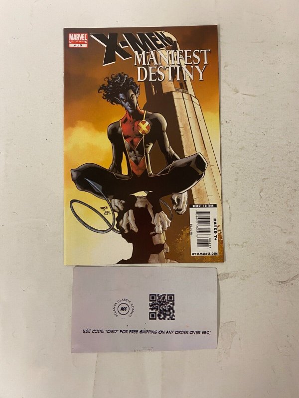 X-Men Manifest Destiny #4 (Marvel Comics), raw comic book in NM condition — front cover
