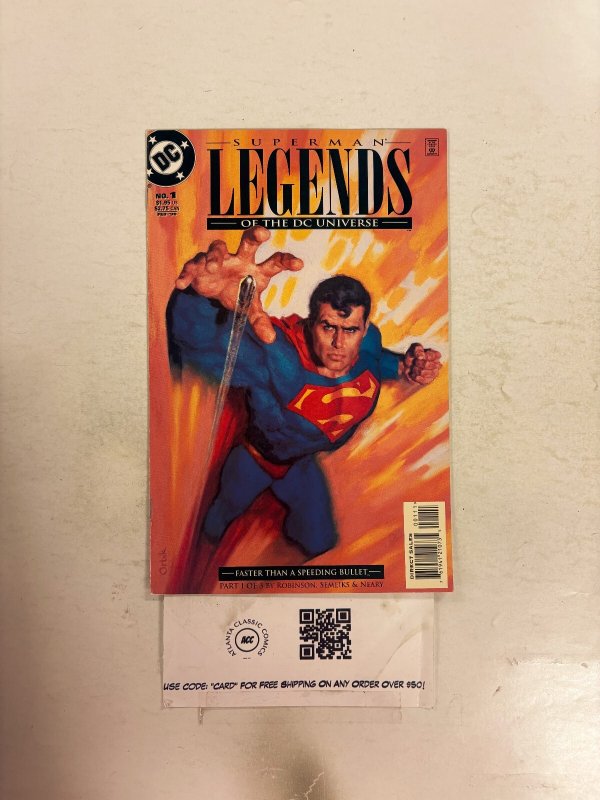 Legends of the DC Universe #1 (DC Comics), raw comic book in NM condition — front cover
