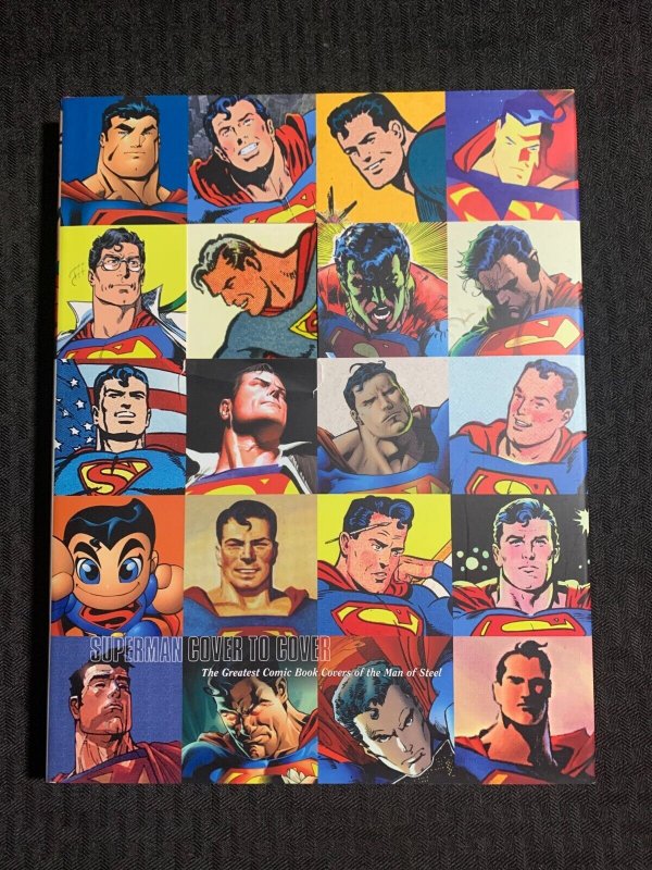 2006 Superman Cover to Cover Greatest Comic Covers Hc/dj Vf+/fn- 1st Print DC (DC Comics, 2006), raw comic book in VF+ condition — front cover