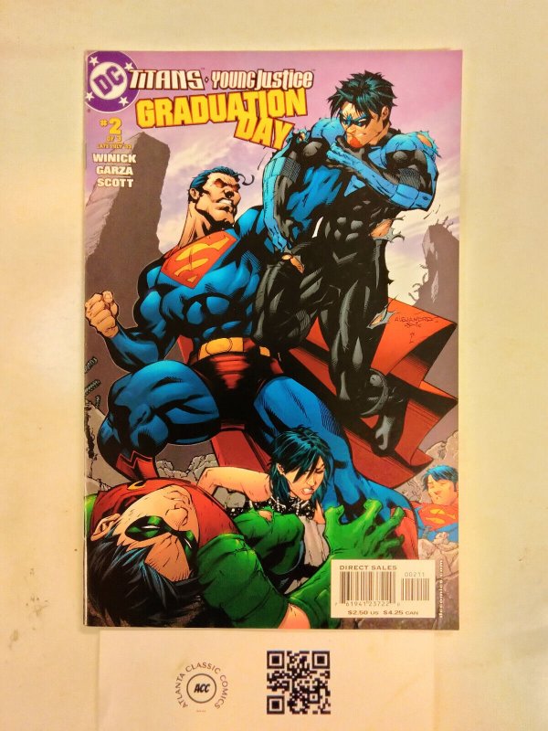 Graduation Day #2 (DC Comics), raw comic book in NM condition — front cover