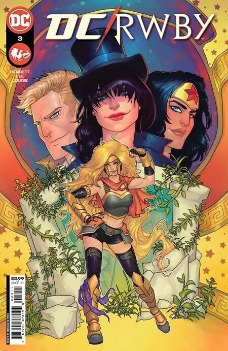 Dc/rwby #3 (2023), raw comic book in NM condition — front cover