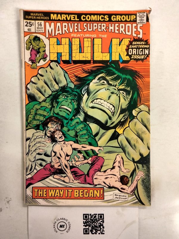 Marvel Super-Heroes #56 (Marvel Comics), raw comic book in FN condition — front cover