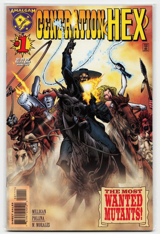 Generation Hex (1997) Generation Hex (Image Comics, 1997), raw, ungraded comic book — front cover