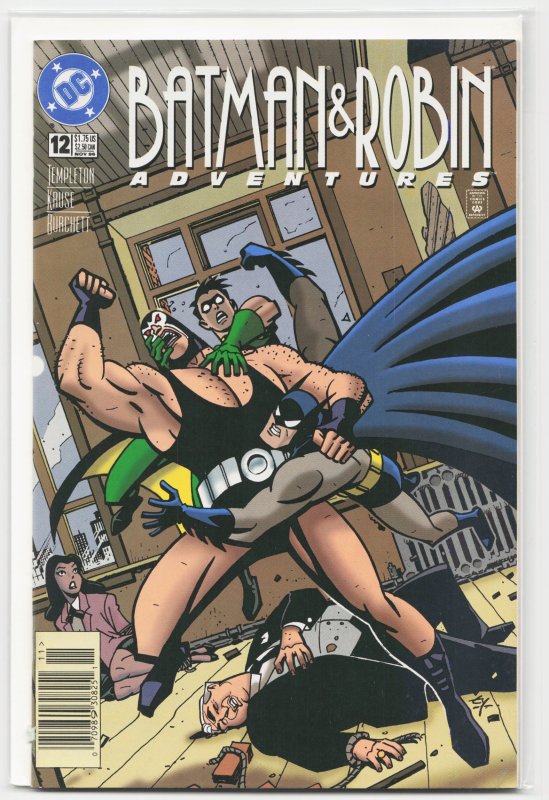 The Batman and Robin Adventures #12 (DC Comics, 1996), raw, ungraded comic book — front cover