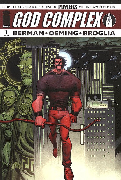 God Complex #1, raw comic book in NM condition — front cover