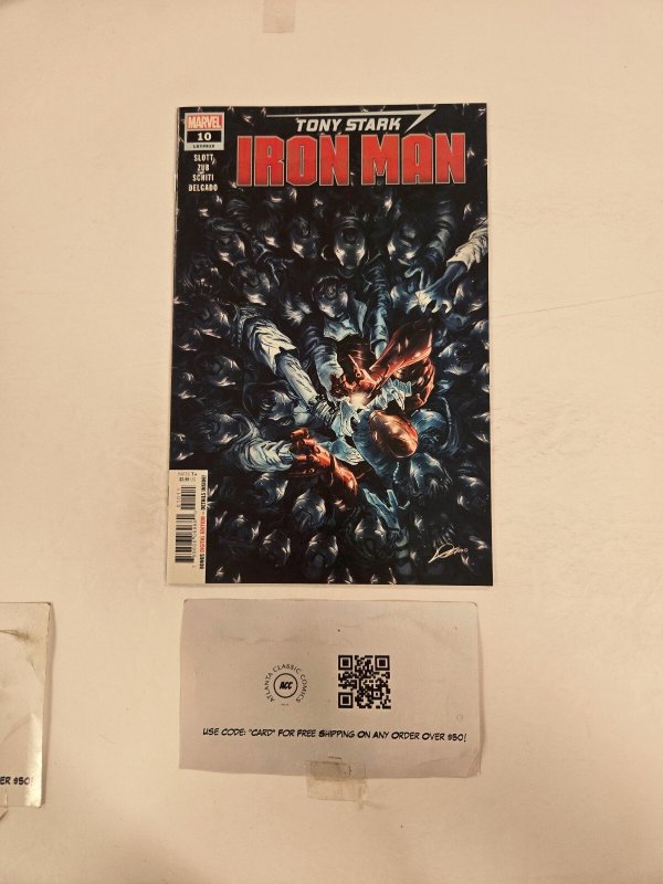 Iron Man #10 (Marvel Comics, 1969), raw comic book in NM condition — front cover