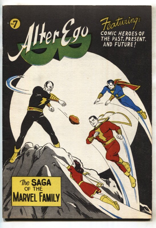 Alter Ego #7 (1965), raw, ungraded comic book — front cover