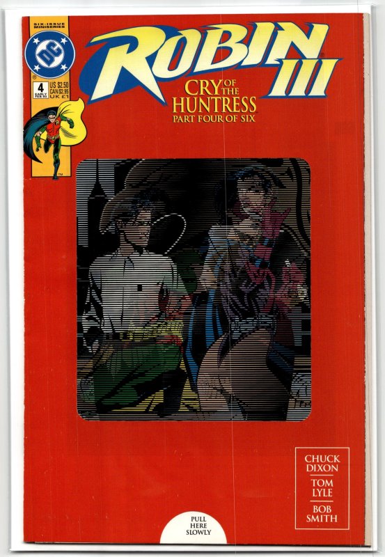 Robin III: Cry of the Huntress #3 (DC Comics, 1993), raw, ungraded comic book — front cover