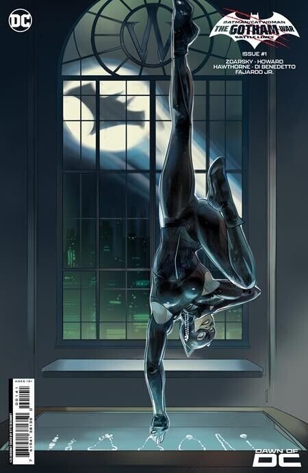 Batman Catwoman the Gotham War Battle Lines #1 (2023), raw, ungraded comic book — front cover
