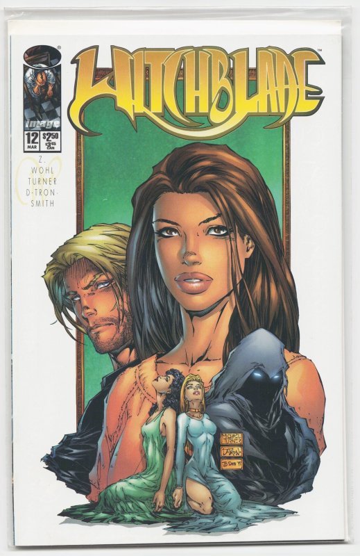 Witchblade #12 (Top Cow, 1997), raw, ungraded comic book — front cover