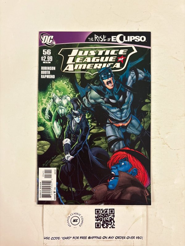 Justice League of America #56 (DC Comics, 1967), raw comic book in NM condition — front cover