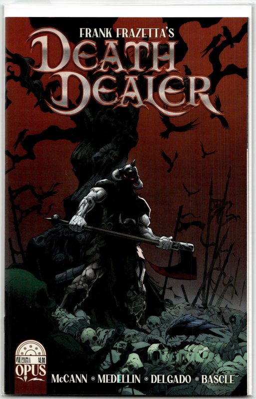 Frank Frazetta's Death Dealer #14 (Image Comics, 2023), raw, ungraded comic book — front cover