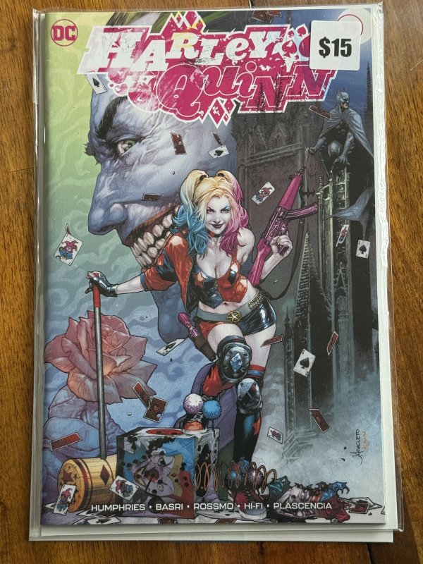 Harley Quinn #75 (DC Comics, 2020), raw comic book in NM+ 9.6 condition — front cover