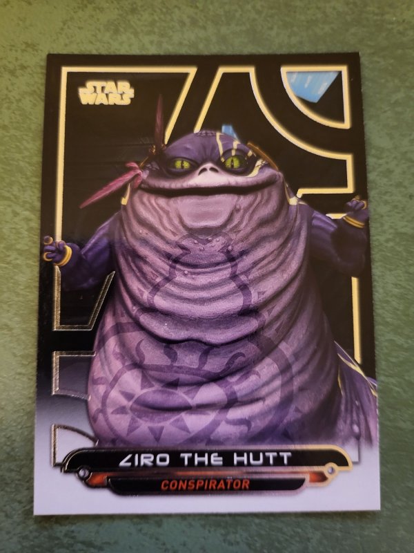 2018 Star Wars Galactic Files #ACW-11 Ziro the Hutt (2018), raw, ungraded comic book — front cover
