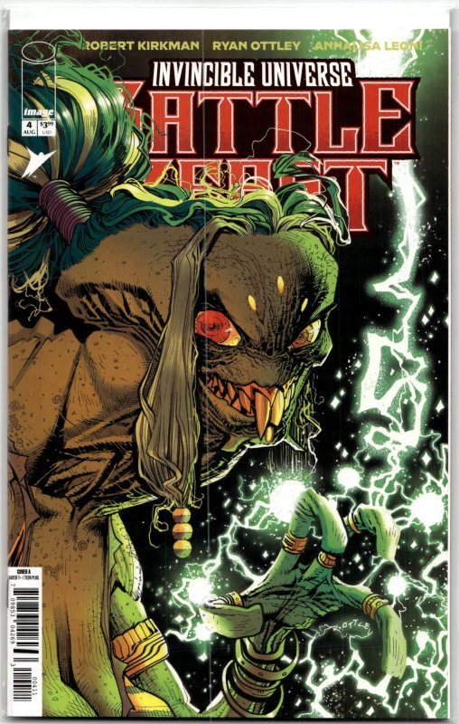 Invincible Universe: Battle Beast #4 (Image Comics, 2025), raw, ungraded comic book — front cover