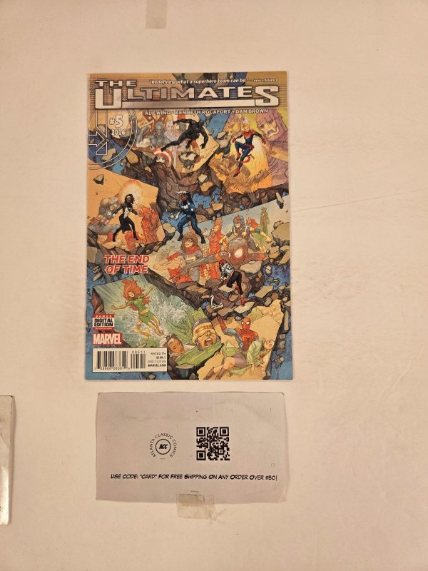 The Ultimates #5 (Marvel Comics), raw comic book in NM condition — front cover