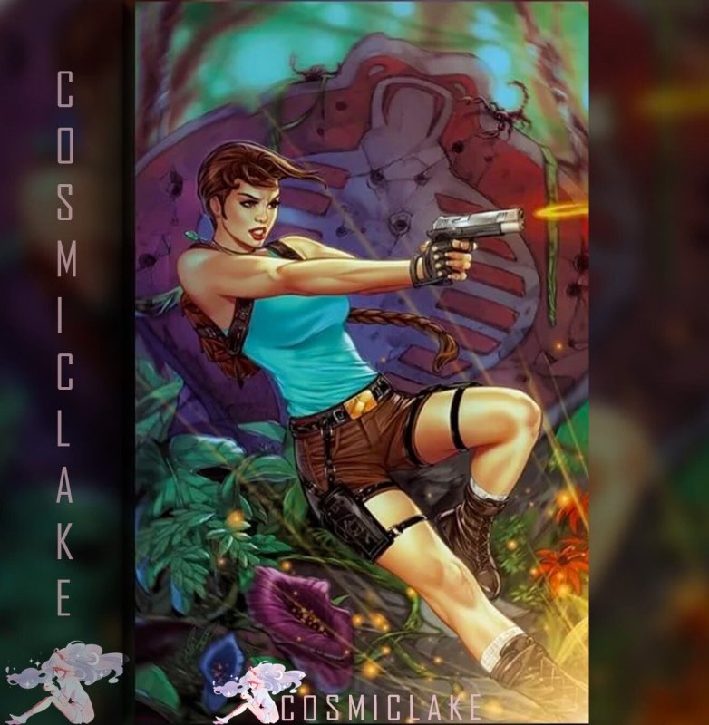 GI Joe Real American Hero Tomb Raider #1, raw, ungraded comic book — front cover