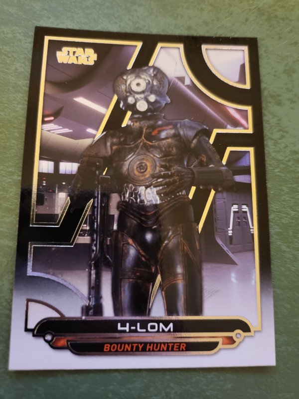 2018 Star Wars Galactic Files #ESB-5 4-Lom (2018), raw, ungraded comic book — front cover