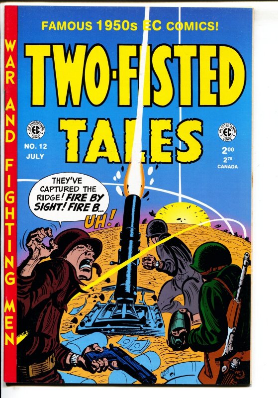 Two-Fisted Tales #12 (1995), raw comic book in VF condition — front cover