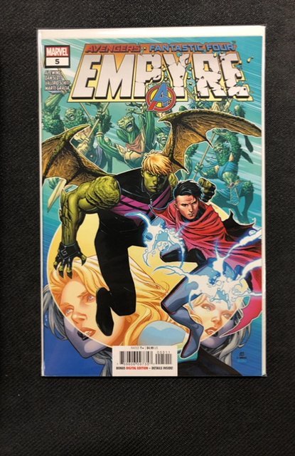 Empyre #5 (Marvel Comics, 2020), raw, ungraded comic book — front cover