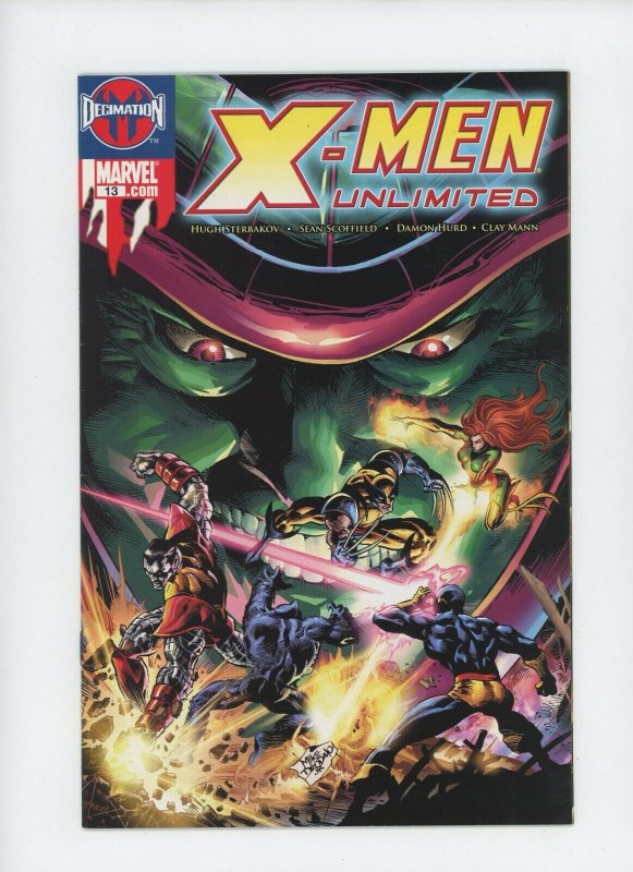 X-Men Unlimited #13 (Marvel Comics, 2006), raw comic book in 9.2 condition — front cover
