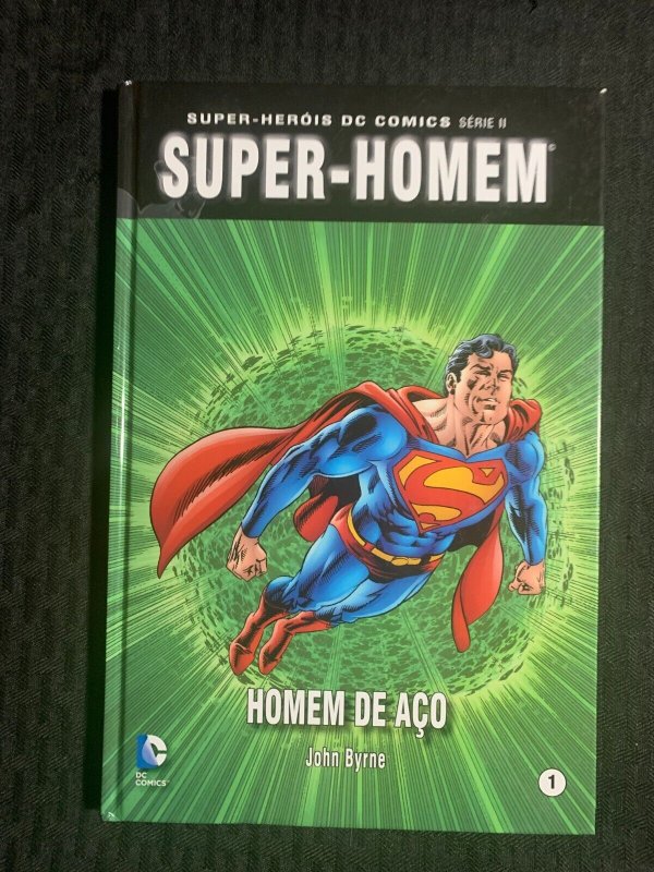 2013 Superman Super-Homem Homem de Aco Hardcover VF 8.0 John Byrne (2013), raw comic book in VF 8.0 condition — front cover