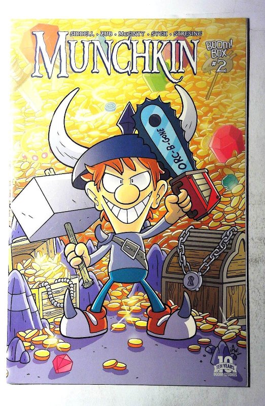Munchkin #2 (Boom! Studios, 2015), raw, ungraded comic book — front cover