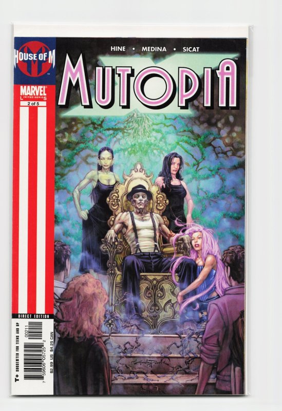 Mutopia X #1 (Marvel Comics, 2005), raw, ungraded comic book — front cover