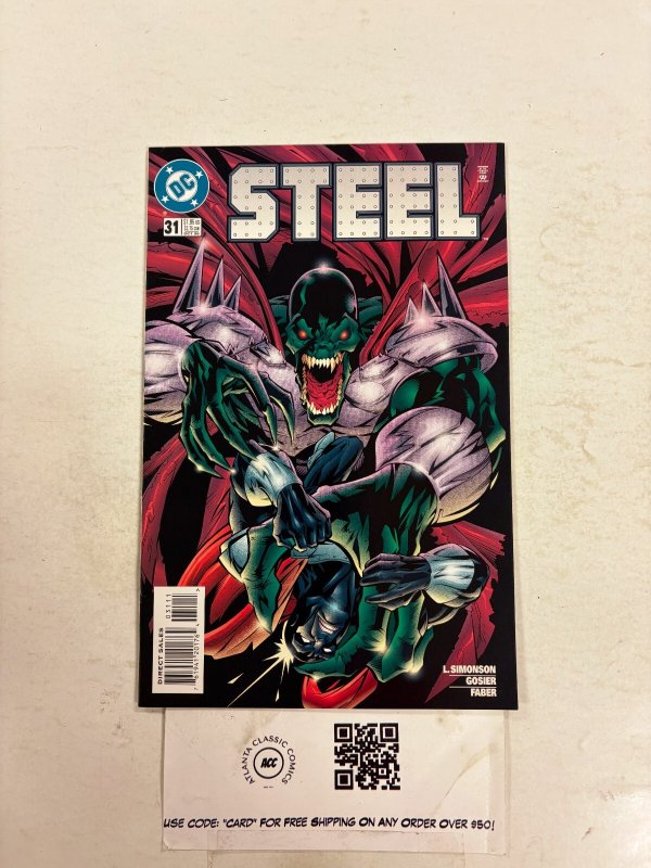 Steel #31 (DC Comics, 1996), raw comic book in NM condition — front cover
